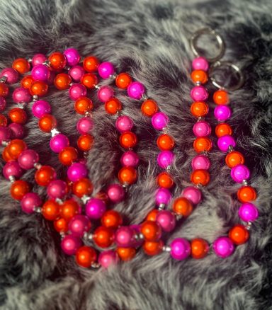 Handykette orange10mm/ pink 10mm / silber 5mm