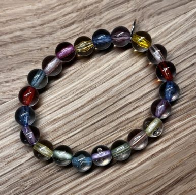 Armband 8mm Glaskugeln 